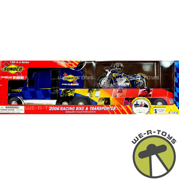 Sunoco Racing Bike & Transporter 2006 Serialized Collectors Edition 2006 NRFB