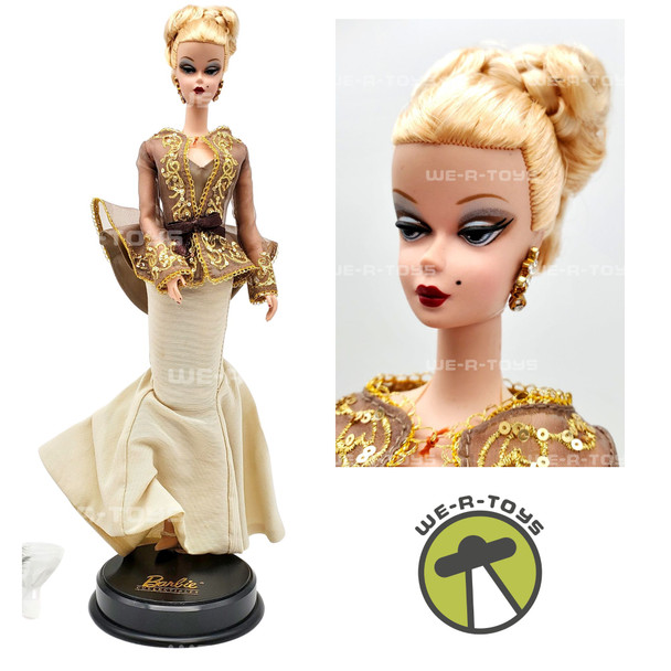 Barbie Capucine Silkstone Gold Label & Accessories Certificate Not Included USED