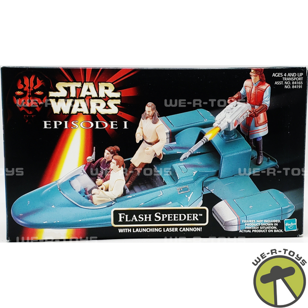 Star Wars Episode I The Phantom Menace Flash Speeder 1998 Hasbro No. 84165 NRFB