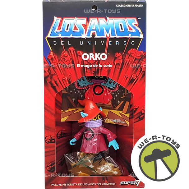 MOTU Los Amos Del Universo Vintage Orko Action Figure Spanish Edition Super 7