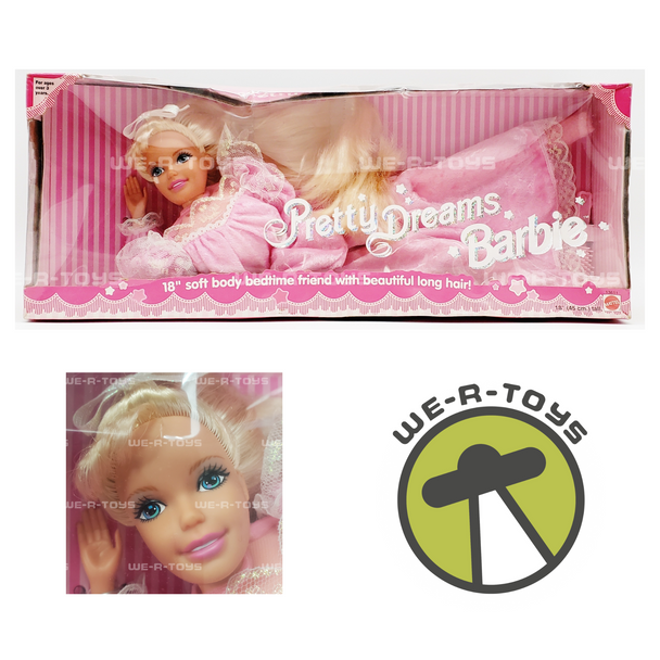 Barbie Pretty Dreams 18 Inch Soft Body Doll 1995 Mattel #13611 NRFB