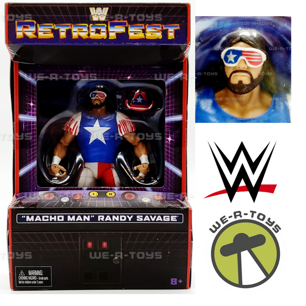 WWE Elite Collection Macho Man Randy Savage RetroFest Action Figure 2017 Mattel