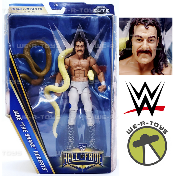 WWE Elite Collection Hall of Fame Jake The Snake Roberts Action Figure 2016