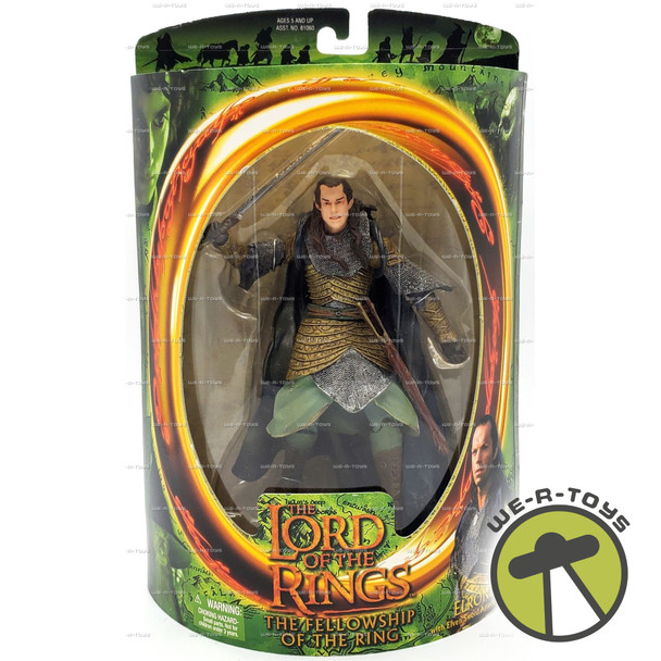 Lord of the Rings Elrond with Elven Sword Attack Action Figure 2001 #81062