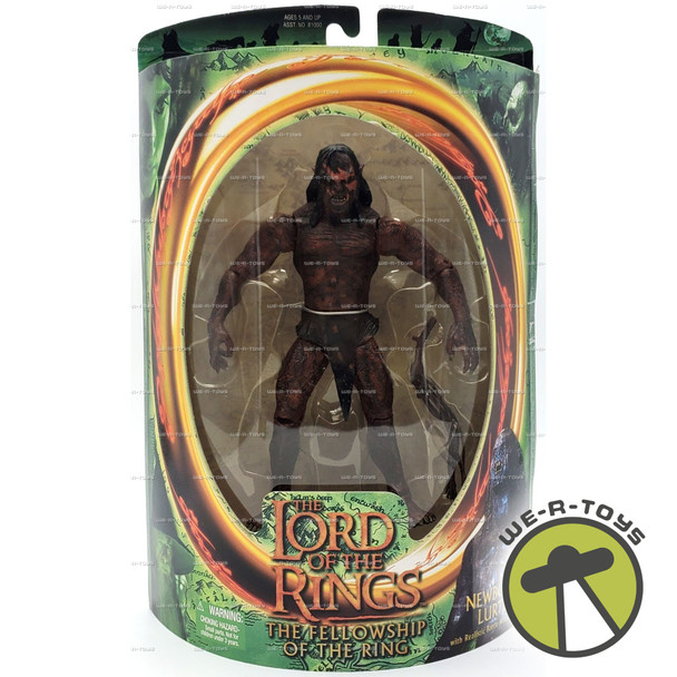 The Lord of the Rings Newborn Lurtz w/Realistic Battle Attack Figure 2001 #81003