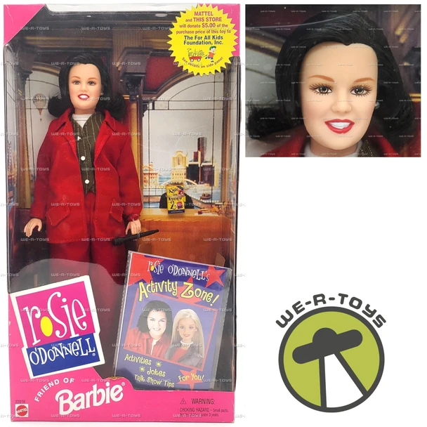 Barbie Rosie O'Donnell Doll Friend of Barbie Mattel 1999 No. 22016