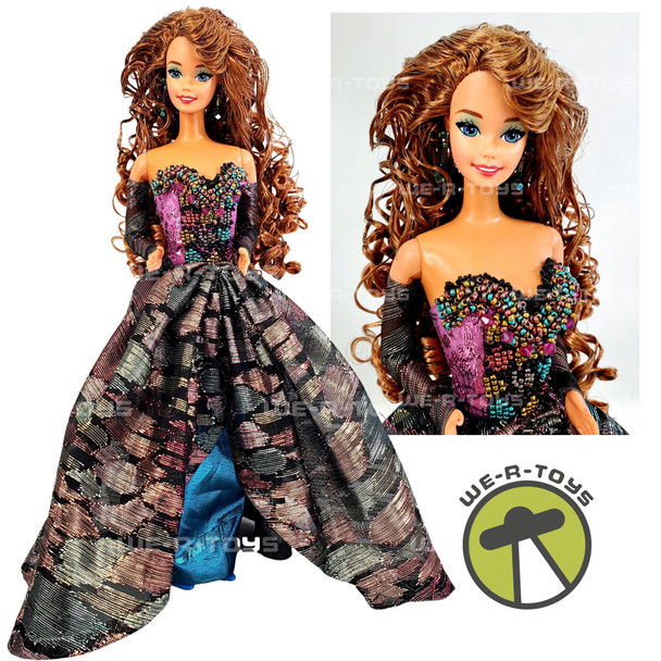 Barbie OOAK One of a Kind Bruce A Nygren Custom Doll Purple and Black