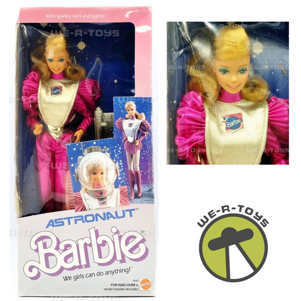 Astronaut Barbie Doll 1985 Mattel #2449 NRFB