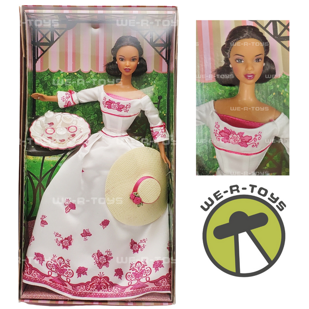 Barbie Victorian Tea African American Doll #B0788 Mattel 2002 NRFB