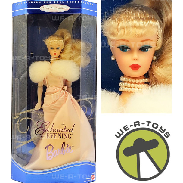  Barbie Enchanted Evening 1960 Fashion and Doll Reproduction Blonde Mattel #14992 NRFB 