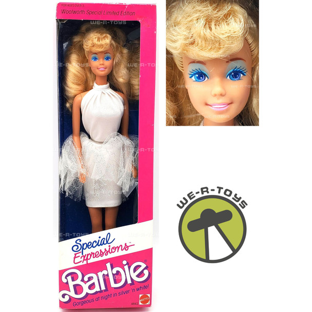 Barbie Woolworth Special Limited Edition Special Expressions Doll 1989 NEW