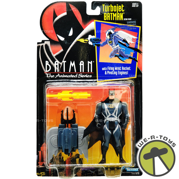DC Batman The Animated Series Turbojet Batman Figure 1992 Kenner 64660 NEW