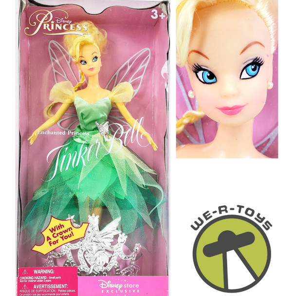 Disney Store Exclusive Enchanted Princess Tinker Bell NRFB