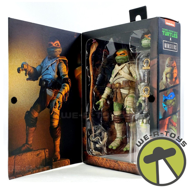Teenage Mutant Ninja Turtles x Universal Monsters Michelangelo as The Mummy NRFB