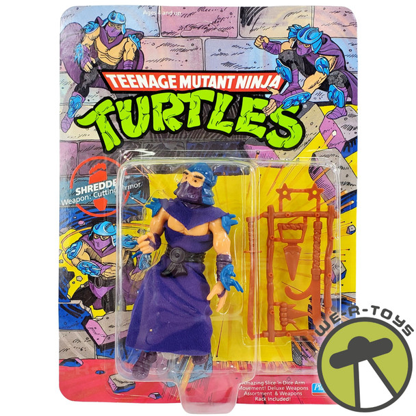 1990 TMNT Shredder Action Figure 5" Figure 1990 Playmates 5007 NRFP