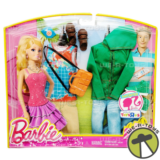 Barbie Life in the Dreamhouse Ken Travel Fashion 2013 Mattel CHL25 NRFP
