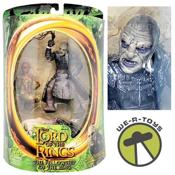 The Lord of the Rings The Fellowship of the Ring Orc Overseer Figure NRFP