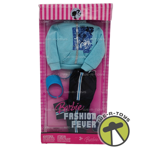Barbie Fashion Fever Ken Outfit Pants and Light Blue Jacket 2007 Mattel L3387