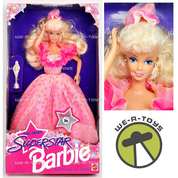 Barbie Superstar Doll Walmart Special Edition 1993 Mattel 10592 NRFB