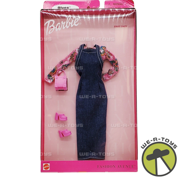 Barbie Fashion Avenue First Date Blues Styles Fashion 1999 Mattel 20599 NRFB