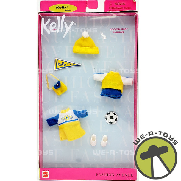 Barbie Kelly Styles Barbie Fashion Avenue Soccer Star Fashion 2000 Mattel 25754 NRFB