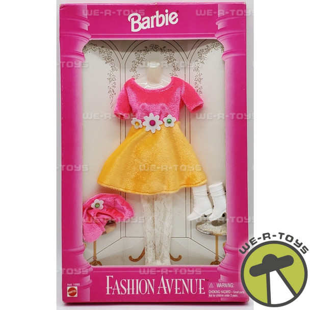 Barbie Fashion Avenue Collection Babydoll Dress & Beret 1995 Mattel 14363 NRFB