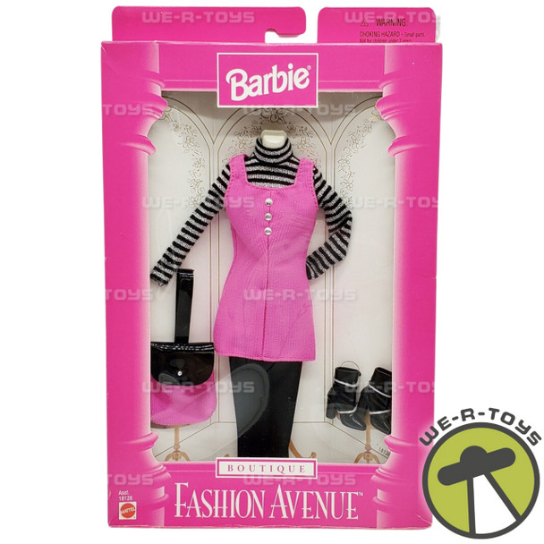 Barbie Fashion Avenue Boutique Pink Jumper 1997 Mattel 18136 NRFB