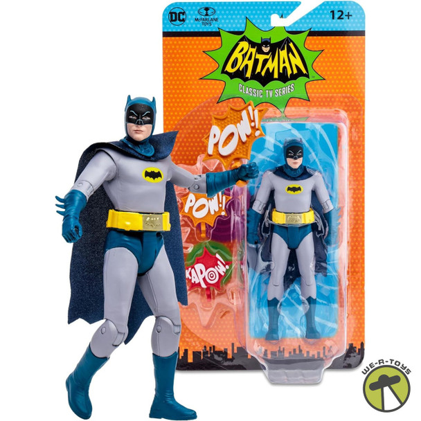 DC Retro Batman 1966 WV8 Batman 6" Action Figure McFarlane Toys