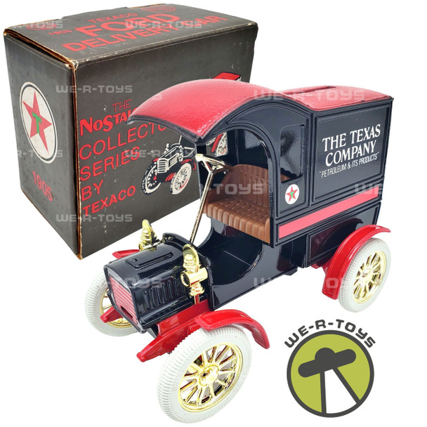 Texaco 1905 Ford Delivery Car The Nostalgic Series #4 Die Cast Bank ERTL NEW