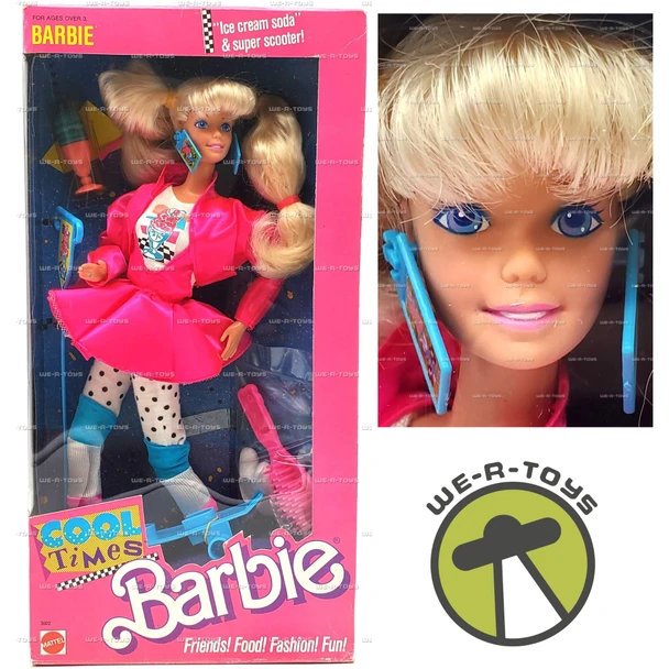 Cool Times Barbie Doll 1988 Mattel #3022