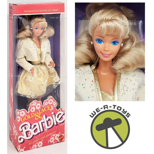 Barbie Gold and Lace Doll 1989 Mattel #7476