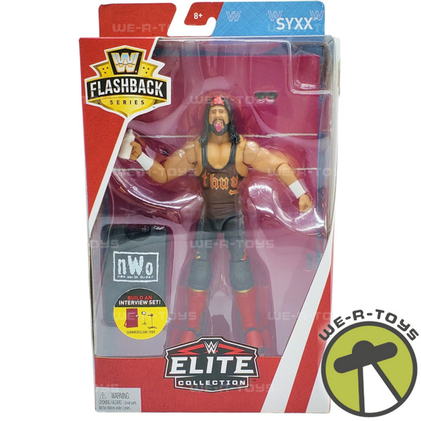 WWE Flashback Series Elite Collection Syxx NWO Figure 2017 Mattel #FNV80 NRFB