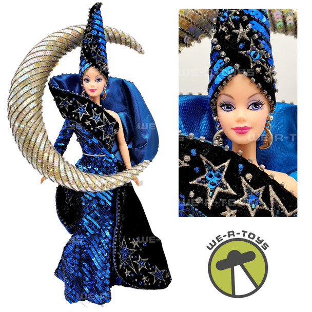 Barbie Moon Goddess Bob Mackie Doll Box, Stand, & Poster Not Included 1996 USED