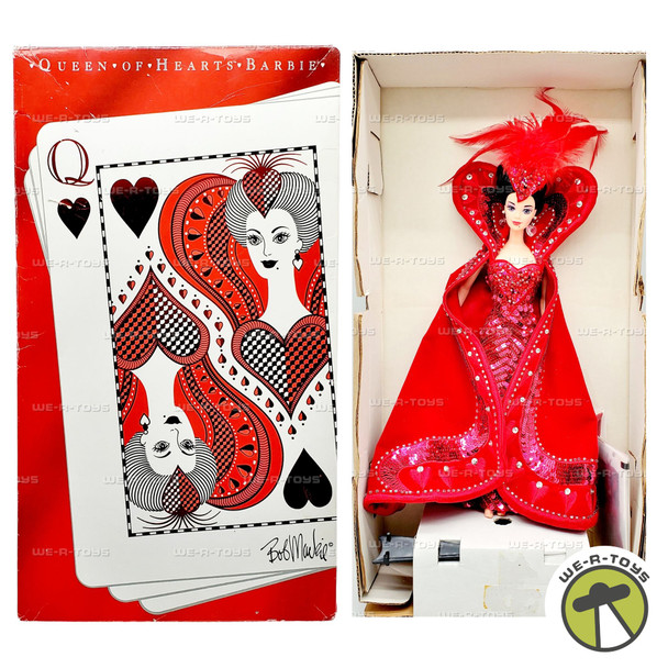 Barbie Queen of Hearts Doll by Bob Mackie 1994 Mattel #12046 USED