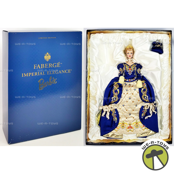 Barbie Faberge Imperial Elegance Limited Edition Porcelain Doll Mattel 19816