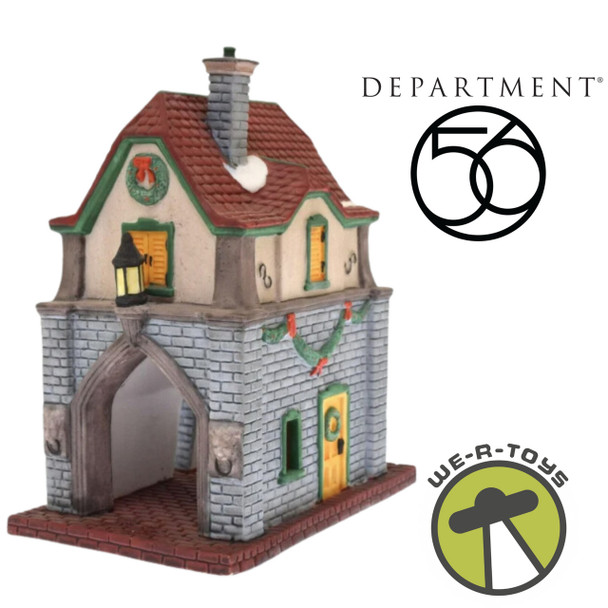 Department 56 Dept 56 Dickens Village Gate House Retired Mint 55301
