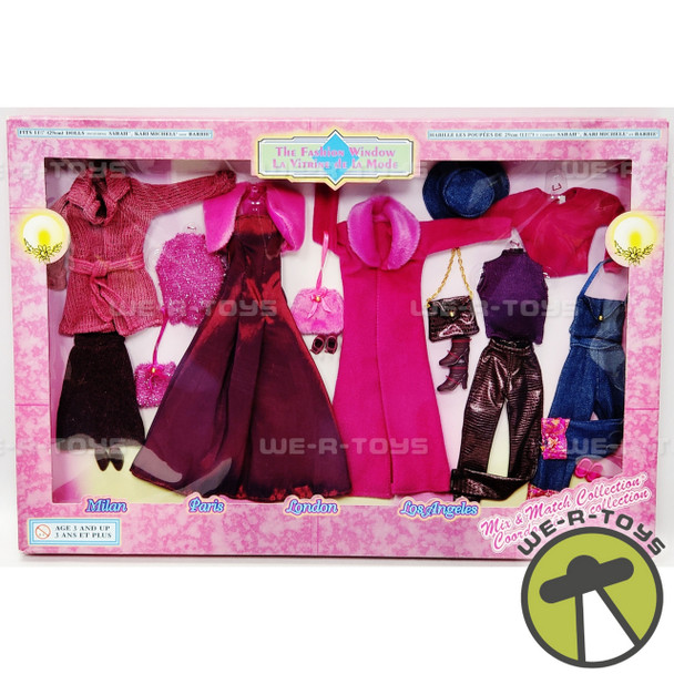 The Fashion Window Mix & Match Red Dress Red Fashions For 11 1/2" Dolls NRFB