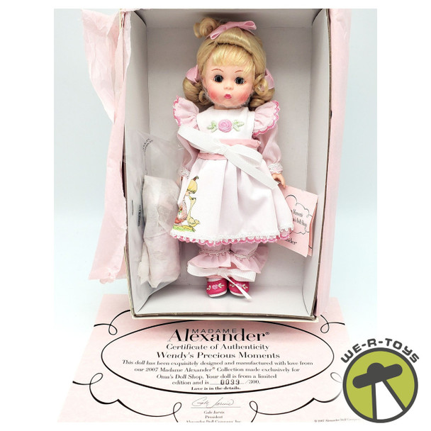 Madame Alexander Wendy's Precious Moments for Oma's Doll Shop 45760 NRFB