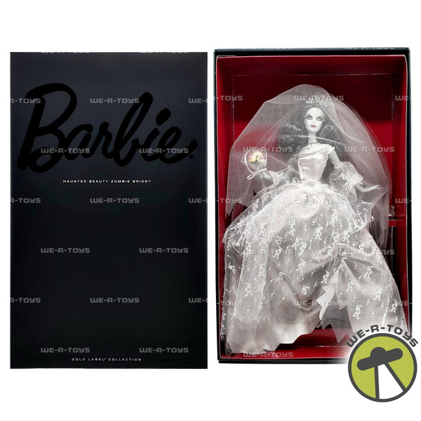 Barbie Haunted Beauty Zombie Bride Gold Label Doll 2015 Mattel CHX12