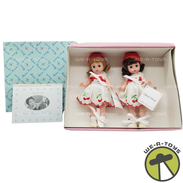 Madame Alexander Cherry Twins Dolls Introduced 1999 Style No. 17700 NRFB
