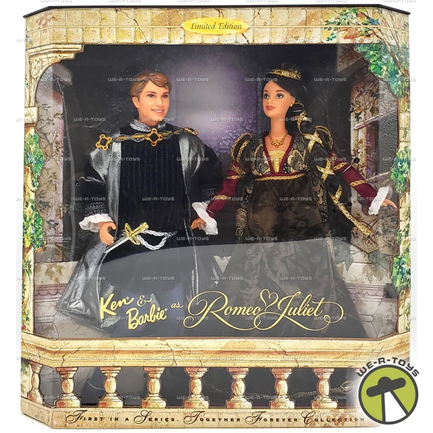 Barbie & Ken As Romeo & Juliet Together Forever Dolls 1997 Mattel #19364
