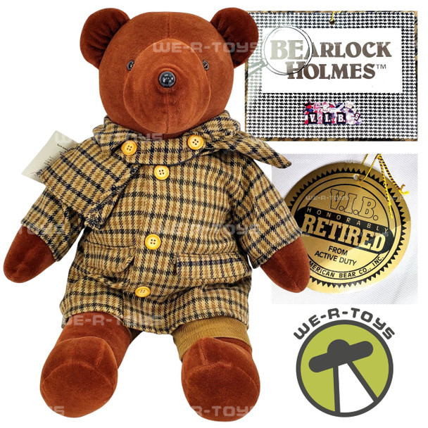 North American Bear Company V.I.B. Very Important Bears Bearlock Holmes North American Bear Co USED