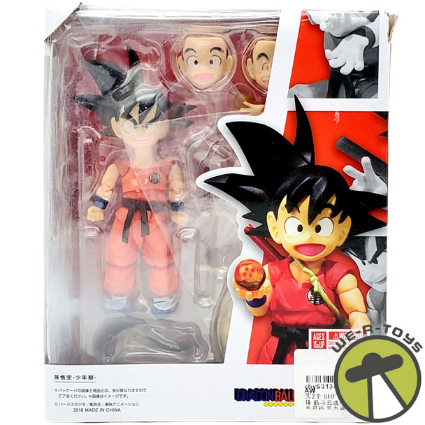 Dragon Ball Z Son Goku Action Figure 2018 BanDai SHFiguarts #177821 NRFB