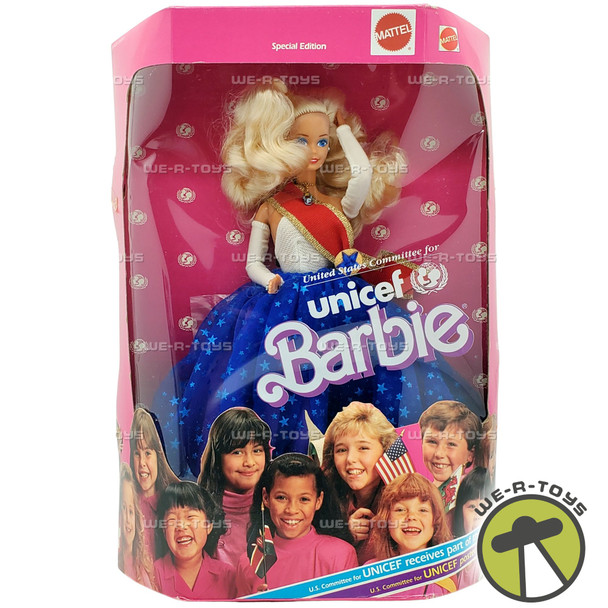 United States Committee for Unicef Barbie Doll Special Edition 1989 Mattel 1920