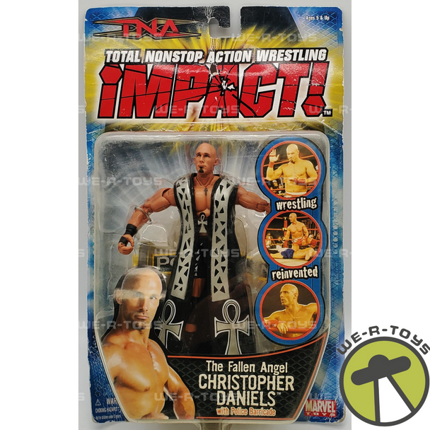 TNA Impact! The Fallen Angel Christopher Daniels Figure 2005 Marvel 90111 NRFP