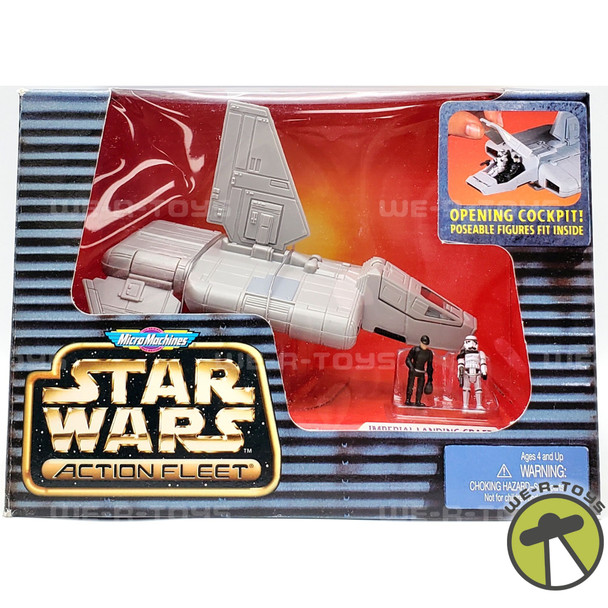 Star Wars Action Fleet Micro Machines Imperial Landing Craft 1997 Galoob NRFB