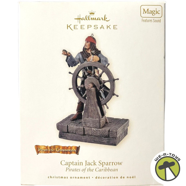 Hallmark Keepsake 2008 Captain Jack Sparrow Pirates of the Caribbean Ornament