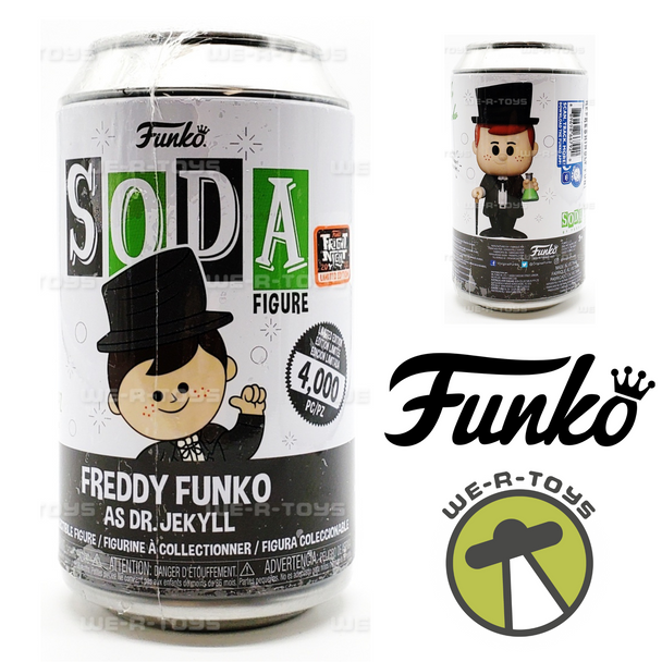 Vinyl Funko Soda Freddy Funko as Dr. Jekyll 2022 Fright Night LE4000