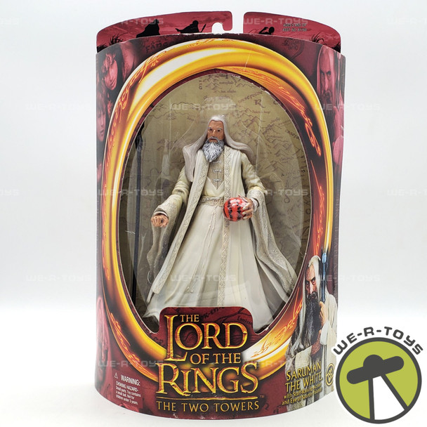 Lord of the Rings Saruman The White Action Figure 2002 Toy Biz 81165 NEW