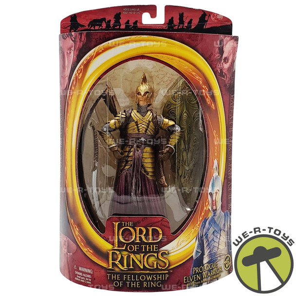 Lord of the Rings Prologue Elven Warrior Figure 2002 Toy Biz #81148 NRFP